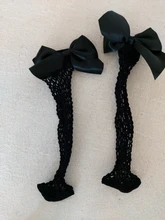 Bebé niñas niños de malla de calcetines 2019 nuevo arco de mallas calcetines altos de tobillo de encaje red Mochila clásica arco corto calcetín chica nueva ropa de verano