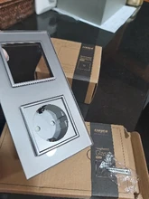 Livolo – Enchufe de pared de plástico blanco. VL-C7-C1EU-11, Toma de corriente estándar europeo, DIY