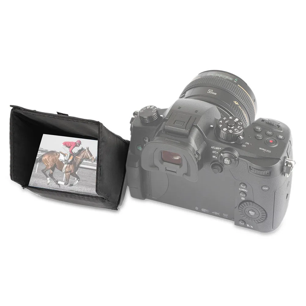 SmallRig нейлоновый солнцезащитный козырек с ЖК экраном для DSLR камер и видеокамер