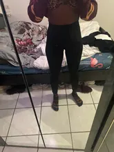 Invierno cálido de talla grande Leggins Color sólido terciopelo de las mujeres mallas de cintura alta elástico negro dropshipping. Exclusivo.