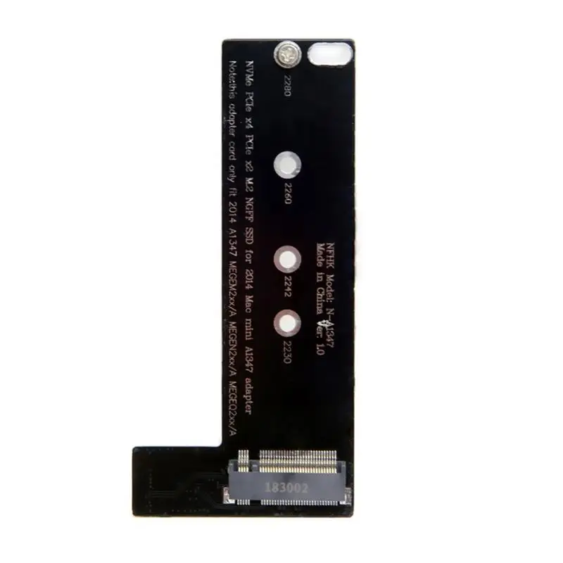 Адаптер NGFF M2 NVMe SSD key m для 2014 Macbook Mini A1347 MEGEN2 MEGEM2 MEGEQ2 | Компьютеры и офис