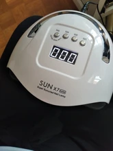 SUN X7 MAX-Lámpara LED UV de secado rápido para uñas, de alta potencia, 180W, esmalte de Gel, herramienta de secado de uñas con Sensor inteligente, nueva oferta