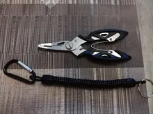 Alicate multifuncional de pesca, cuerdas de náutico, pinzas seguras para Kayak, Camping, aparejos de pesca, herramientas para peces #2, nuevo