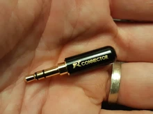 3 uds Jack 3,5mm R conector 3 polos chapado en oro estéreo jack de 3,5mm de auriculares con adaptador de enchufe de cola para fijar el cable estable