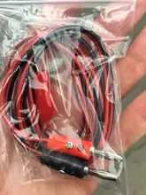 Alligator-Clip Banana-Plug Test-Cable Leads Electrical-Clamp Injection Copper 4mm 