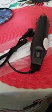 Pistola de aire caliente de 110V, herramienta eléctrica de aire caliente de 300W, enchufe regulador de EE. UU.