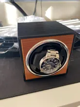 Fuente de alimentación USB, caja de bobinado de reloj mecánico negro, agitador de Motor, Mini soporte para bobinadora de reloj, mostrar el almacenamiento de joyas, Organizador