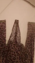 Body de manga larga con estampado de leopardo para mujer, mono Sexy de retazos de malla transparente con estampado de leopardo de corte alto, mono de cuello alto de manga larga