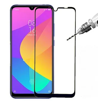 

Protector de pantalla para XIAOMI Mi A3 Cristal completo cubre todo Negro