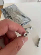 Screw Head-Cap Allen Bolt Hex-Socket Hexagon Black-Grade Stainless-Steel DIN912 M8 10pcs