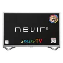 Smart tv NEVIR NVR-8050-32RD2S-SMAP 3" HD готовый светодиодный LAN серебристый