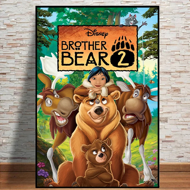 Disney Movie Brother Bear Posters And Prints For Kids Bedroom