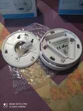 Envío Gratis! LCD CO Sensor trabajo solo construido en 85dB sirena de sonido independiente envenenamiento por monóxido de carbono Detector de alarma de advertencia