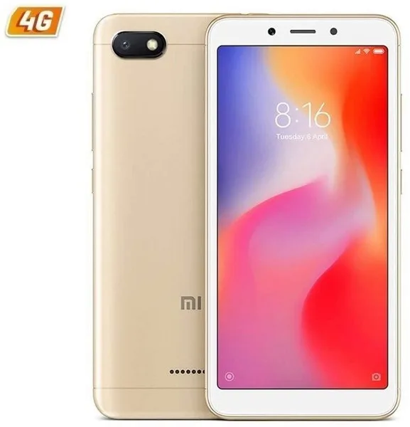 XIAOMI PHONE REDMI NOTE 6A 2GB RAM 16GB GOLD