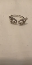 Color plata alas de Ángel anillo ajustable Micro Pave Zircon anillos para articulaciones para mujeres de moda anillos de apertura joyería de mujer regalo de amante