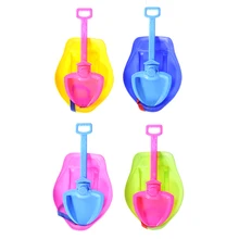 Детский набор "Зима" №6: ледянка с ручкой-ремнем+ лопатка "Снежная"