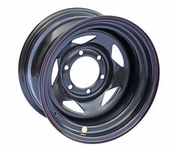 

Disc reinforced Toyota Nissan steel Black 6x139,7 8xR16 ET-19 (trap).