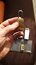 Padlock Combination-Lock Room-Suitcase Number Security-Tool Brass Mini 4-Digits Travel