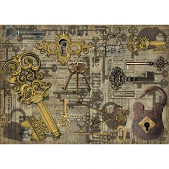 

Rice paper for decoupage craft Premier "" vintage Keys "", 28,2X38,4 cm