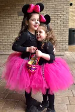 ZAFILLE-cintas para el pelo de orejas de Minnie para niña, cinta para el pelo para sesión de fotos, sombreros de fiesta de cumpleaños, accesorios para el cabello para niña