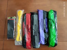 Banda de resistencia al estiramiento para ejercicio, banda elástica de Fitness para entrenamiento, Pilates, gimnasio en casa, entrenamiento