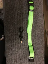 USB de carga Led Collar de perro Anti-perdido/evitar accidente de coche Collar para perros perro collares lleva LED suministra productos para mascotas