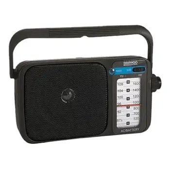 

Daewoo DRP-123 portable radio analog black