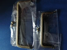 BDTHOOO DIY6.5/7,5/8,5/10,5/12,5/15/18/20cm monedero de marco metálico con asa para monedas, bolsas de Metal con cierre de broche, accesorios de marco para bolso