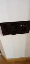 SRAN-toma de corriente de la UE, enchufe con puerto de carga usb 2.1A 16A, Panel de PC blanco 86mm * 86mm, toma de pared de Rusia y España