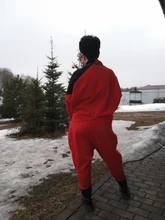 Loose Fit-Pants Harem Trousers High-Waist Women Fashion EAM Spliced Big-Pockets Tide