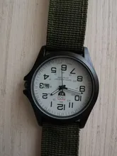 Reloj de cuarzo clásico para Hombre, cronógrafo de pulsera, informal, con correa de nailon, Masculino