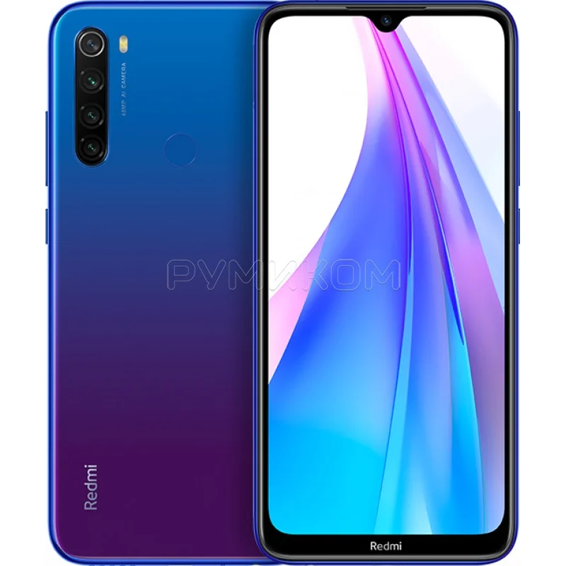 Смартфон Xiaomi Redmi Note 8T 4/64 Gb(Global, синий/Starscape Blue