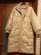 Down-Jacket Coat Yellow Winter Women Outerwear Snow FTLZZ Warm Blue Long 90%White-Duck-Down