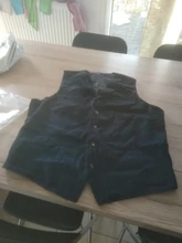 Hombres de traje chaleco Boutique de Tweed de lana de corte Slim de algodón de ocio hombre Caballero Beckham negocios chaleco para padrinos de boda