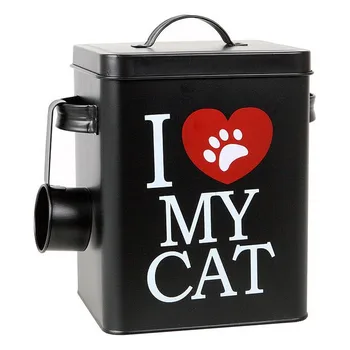 

Tin of Cat Food 112818 6,2 L Black (23 X 18 x 15,5 cm)