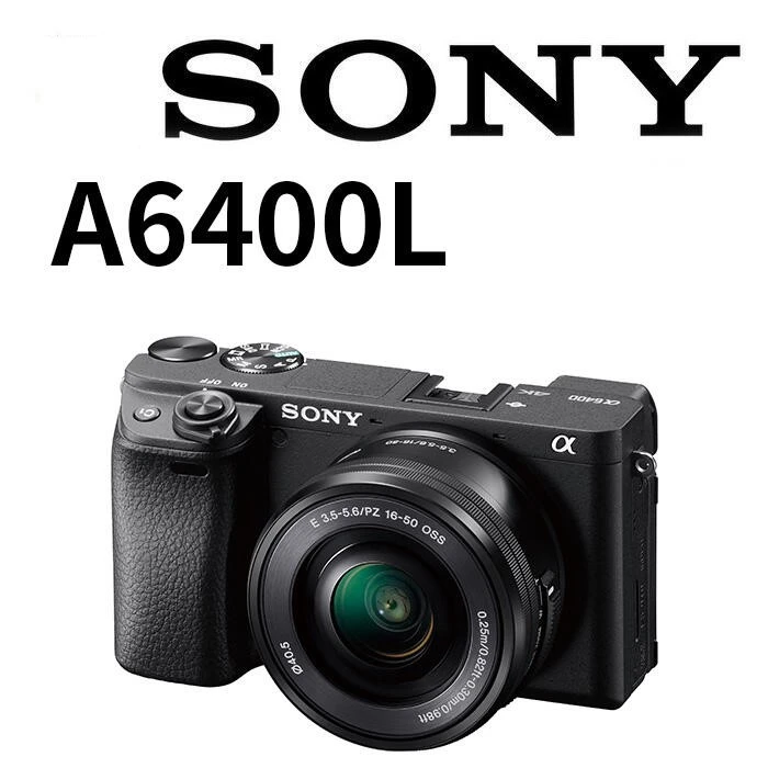 New Sony Alpha A6400 A6400l Mirrorless 4k Wifi Digital Camera & 16