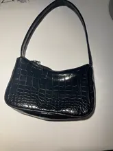 Bolsas de mensajero de hombro Retro con diseño de cocodrilo para mujeres, bolsos Vintage para mujeres, bolsos casuales de hombro sólido, nuevo bolso cruzado