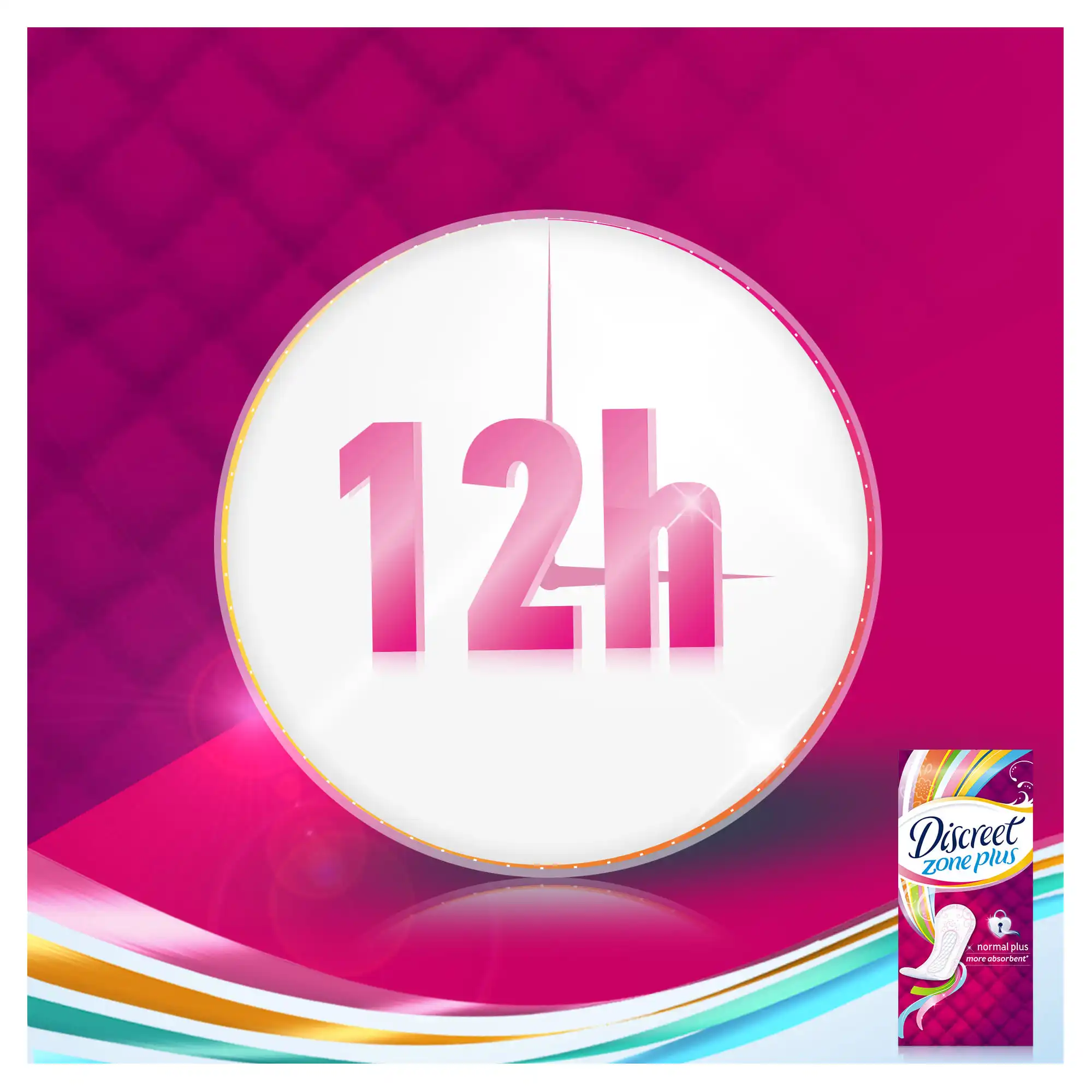 Женские ежедневные прокладки DISCREET Normal Plus, 50 шт