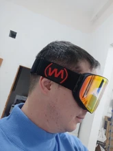 Snowboard Goggles Skiing Eyewear Double-Lens Adult UV400 Anti-Fog Men Women