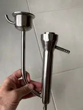 Clamp 2 51mm Flange OD64mm Continuous measurement alcohol stainless steel 304 Tri clamp