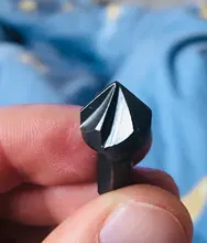 Broca de chaflán para taladro avellanado de 90 grados, vástago hexagonal de 1/4 , puntas de ángulo de trabajos de carpintería, cortador de corte cónico, elimina la fresa, 1 ud.