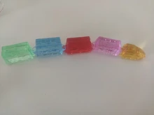 Juego acrílico con forma de Animal, accesorios para juegos de mesa, 30x30x22mm, 5 piezas