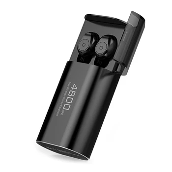 

Wireless Bluetooth Headphone Mini Invisible Earphones LED Power Digital Display TWS Sport Stereo Earset Noise Reduction