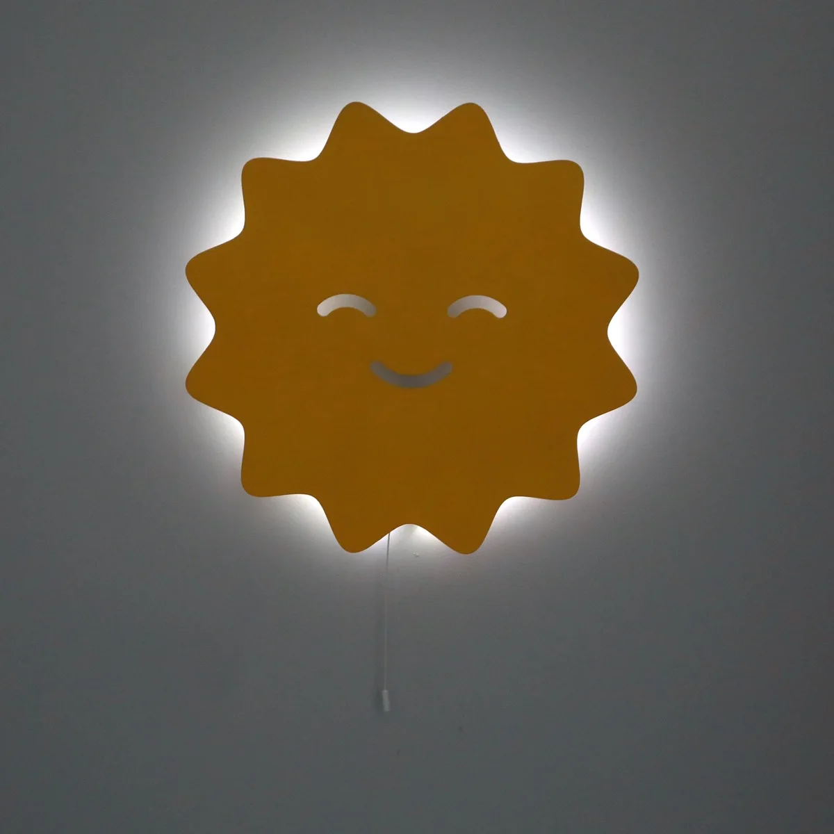 

Sun Decor for Baby Room Party Lamp Sun Shaped Light Kids Party Lamp Wall Cheerful Decor Light Gift for Girls Baby Bedside Light