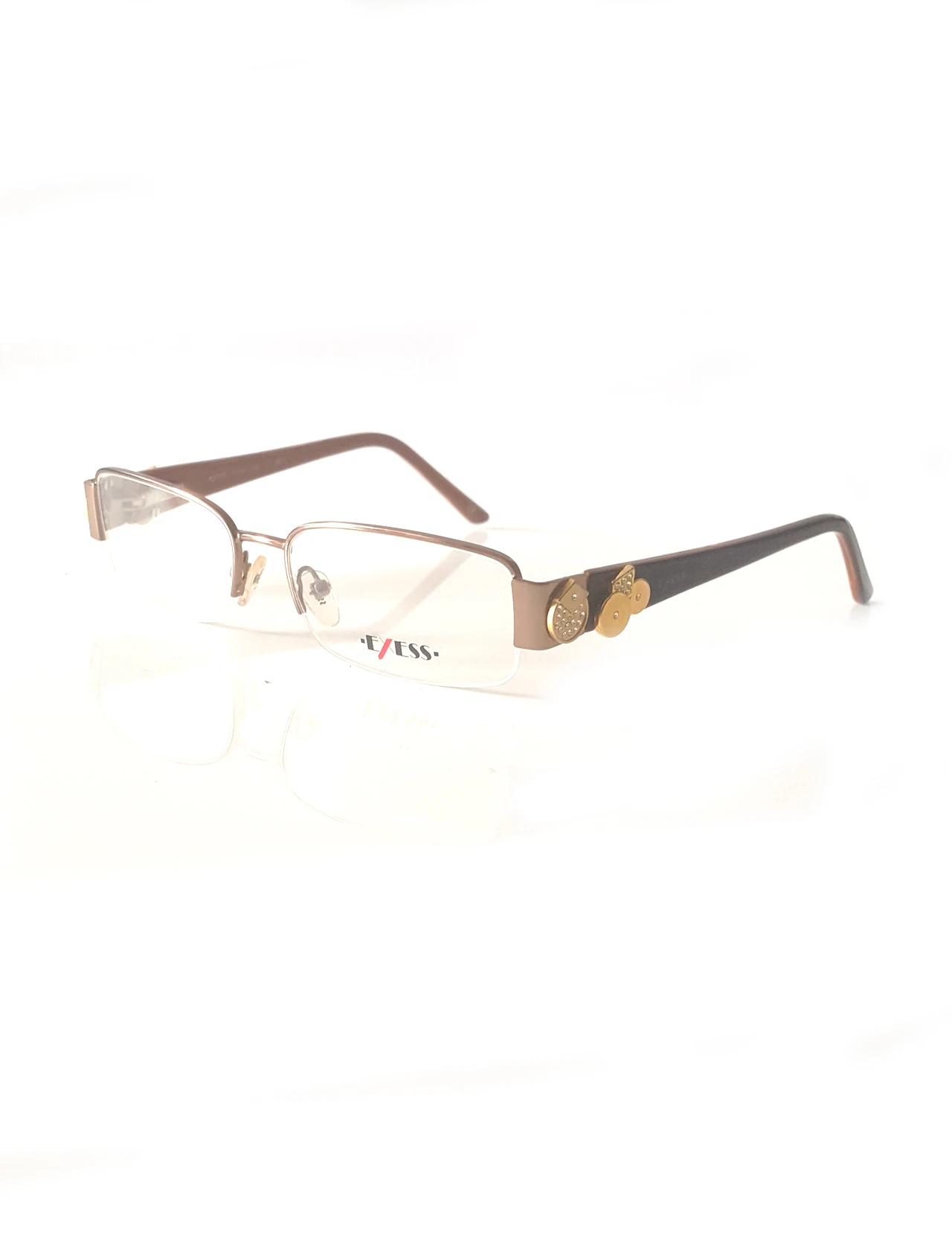 

Markamilla Women Reading Glasses Frame Demo Glasses Eyewear Transparent High Quality WomenExess E 3744 5601