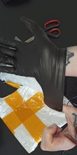 Xingyu-guantes de nitrilo desechables para uso doméstico e Industrial, color negro, resistentes al agua y al aceite, 100 Uds.