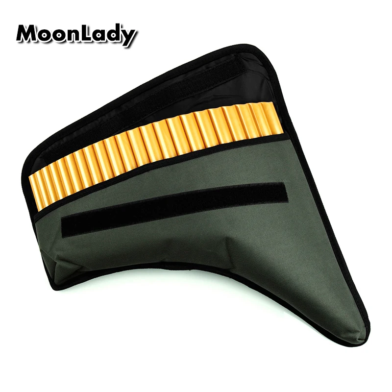 High Quality 22 Pipes Panflute with Base G Key ABS Plastic, Tunable Panpipes, Music Instrument, Romania Panflute,
