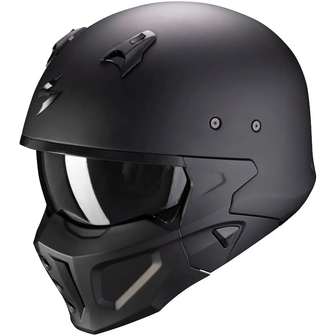 Шлем модуляр Scorpion EXO COVERT-X SOLID Black Matt |