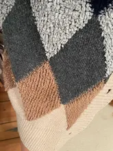 Cárdigan de punto retro Para primavera y otoño, cárdigan largo de red, rojo, popular, b012, 2021