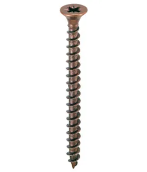 

2 00 WOOD SCREWS T.S.P. BRONZ. 6X45
